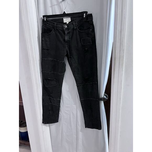 Current Elliott The Fling High Waist Boyfriend Jeans In Torpedo Size 26 - Picture 1 of 12